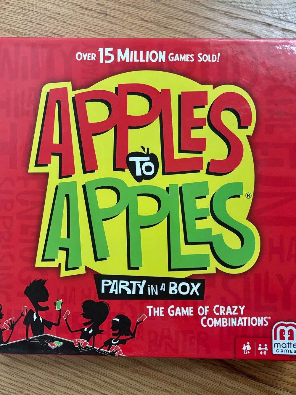 Mattel Apples to Apples Party in a Box Game - New